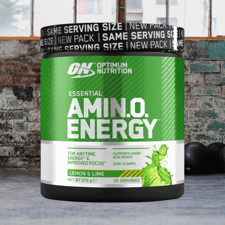 Produktbild Gladiatorfit Essential Amino Energy 270g Optimum Nutrition (Limette, 1 x, 270 g)