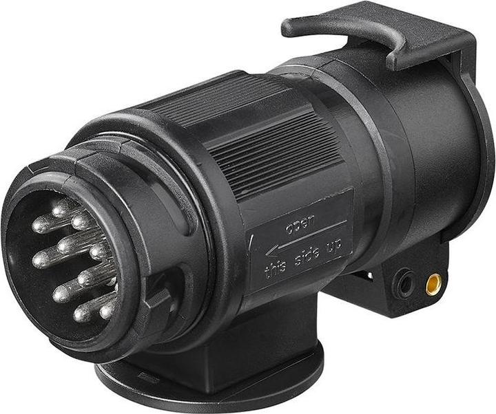 Actual product image ProPlus Adapter from System Jaeger to System Multicon West 13-pole in blister pack