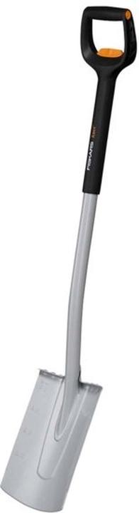 Produktbild Fiskars Teleskop-Spaten für weiche, steinarme Böden, Rund, Länge: 111 - 130 cm, Verstärktes Borstahl