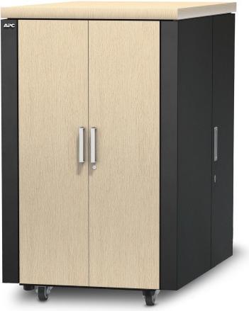 Produktbild APC NetShelter CX 24U Secure Soundproof Serv (24 HE, 19 Zoll Rack)