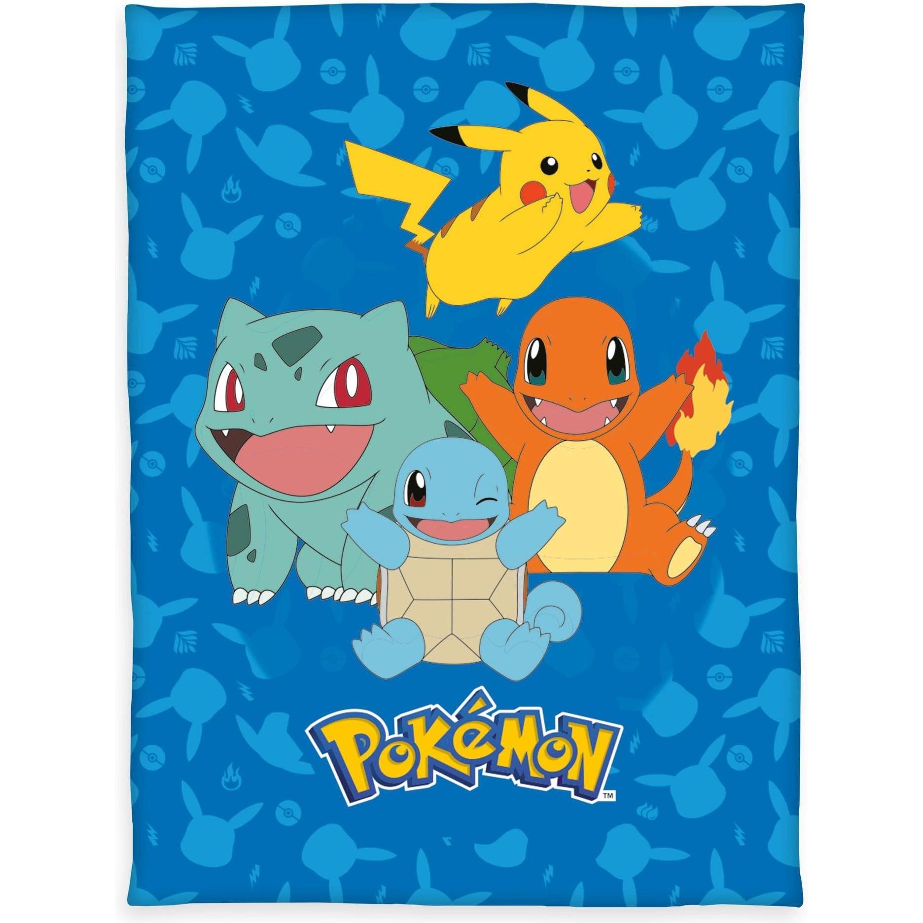 Herding, Decke, Pokemon couverture polaire Starter Pokemon 130 x 160 cm (130 x 160 cm)