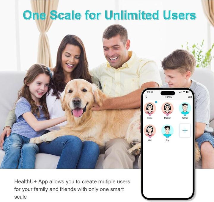 Produktbild Europapa Digitale Waage (180 kg)