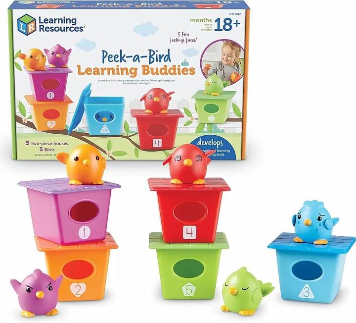 Produktbild Learning Resources Peek-a-Bird Lernfreunde