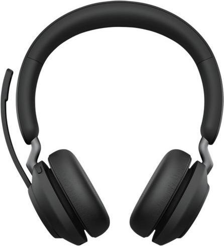 Jabra USB-C-Headset, Evolve 2-65, Stereo, On-Ear, 20kHz, Bluetooth, Schwarz (Kabellos, USB-C)