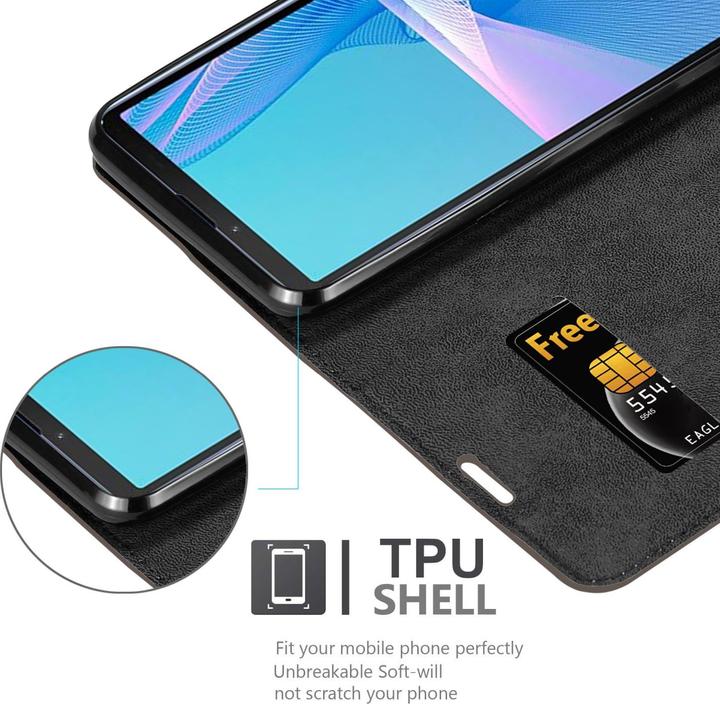 Productafbeelding Cadorabo Boek Invis. Magnetisch deksel (Sony Xperia 10 III)