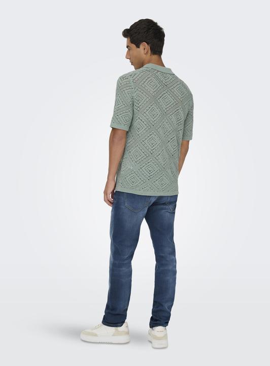 Produktbild Only & Sons ONSKOLMAR Strickjacke Strickpullover (XXL)