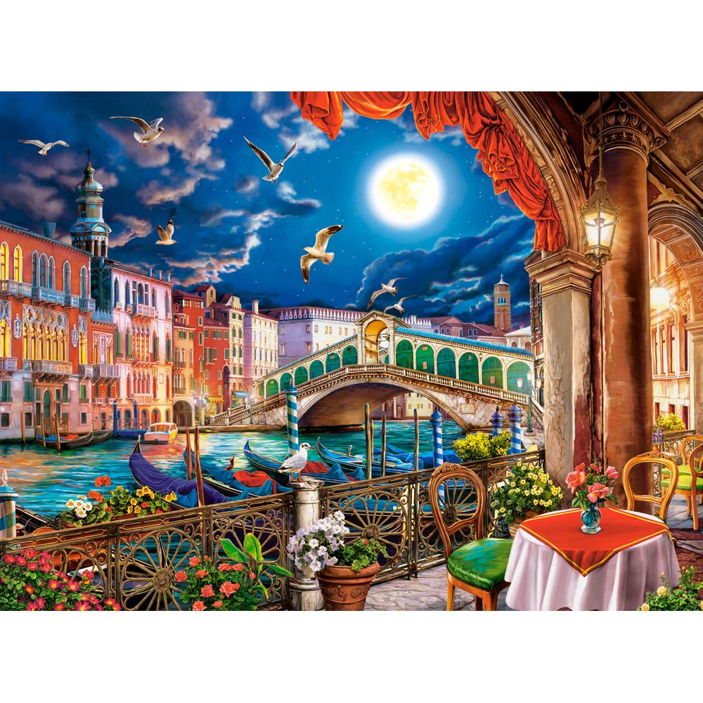 Thumbnail - Castorland Puzzle 2000 pieces Romantic Night in Venice (2000 Teile)