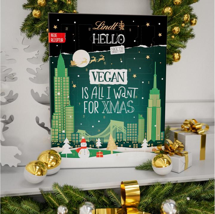 Image du produit Lindt Calendrier de l'Avent Hello Vegan