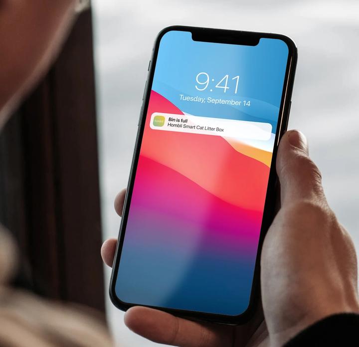 Actual product image Hombli Self Cleaning Cat Litter Box (Self-cleaning litter tray)