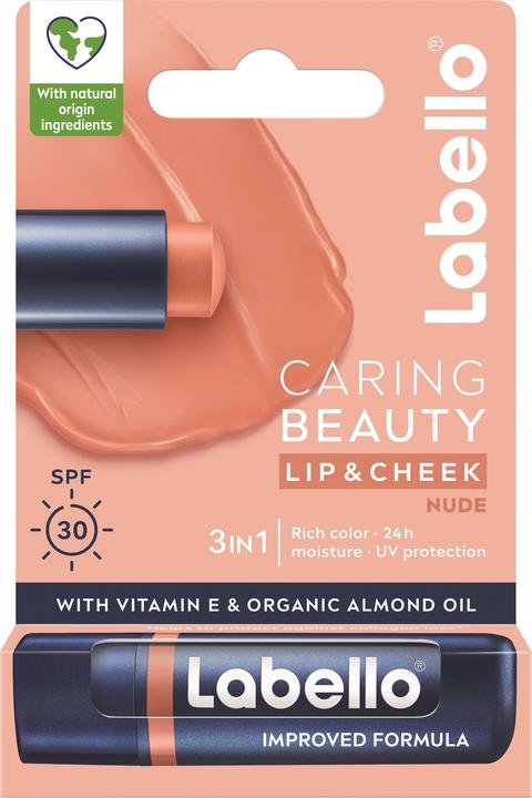 Productafbeelding LABELLO Verzorgende schoonheid nude balsem 5,5ml (Lippenbalsem, 5.50 ml)