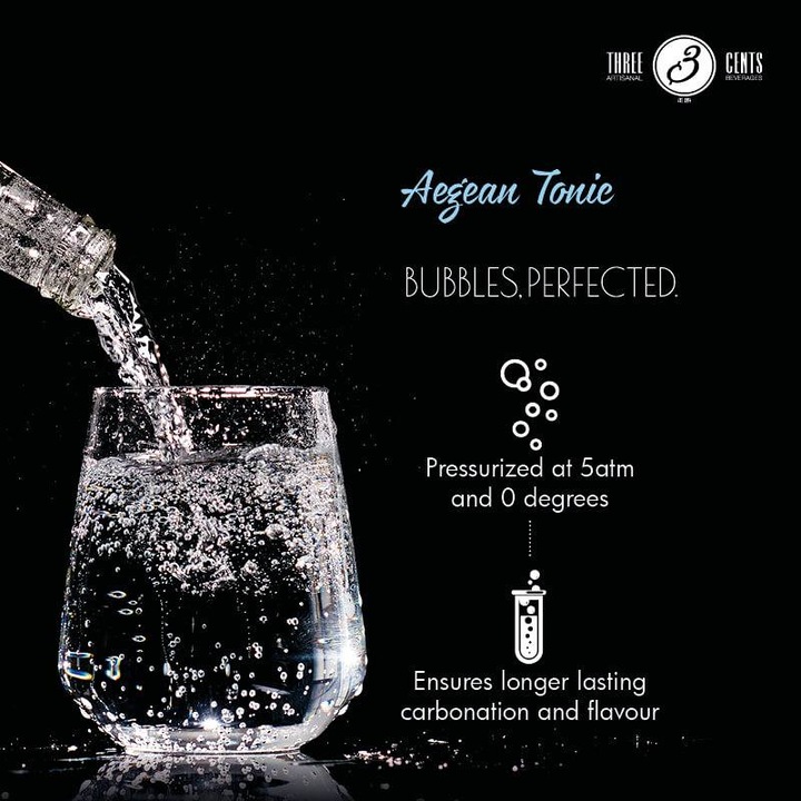 Actual product image Three Cents Aegean Tonic (6 x 20 cl)