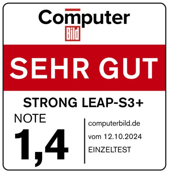 Actual product image Strong LEAP-S3+ V2 4K UHD Box (2 GB, Android 11)