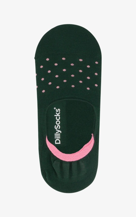 Actual product image DillySocks Hidden Rose Dot Field (Single pack, 43 - 46)