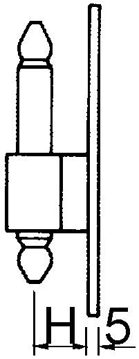Image du produit Hager Zierbeschläge Goujon à visser