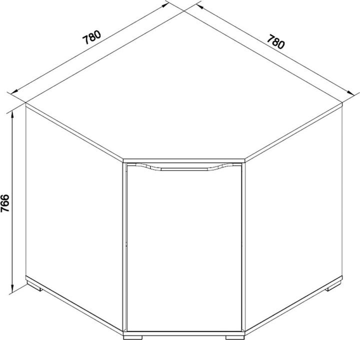 Image du produit Vicco Ruben (78 x 78 x 77 cm)
