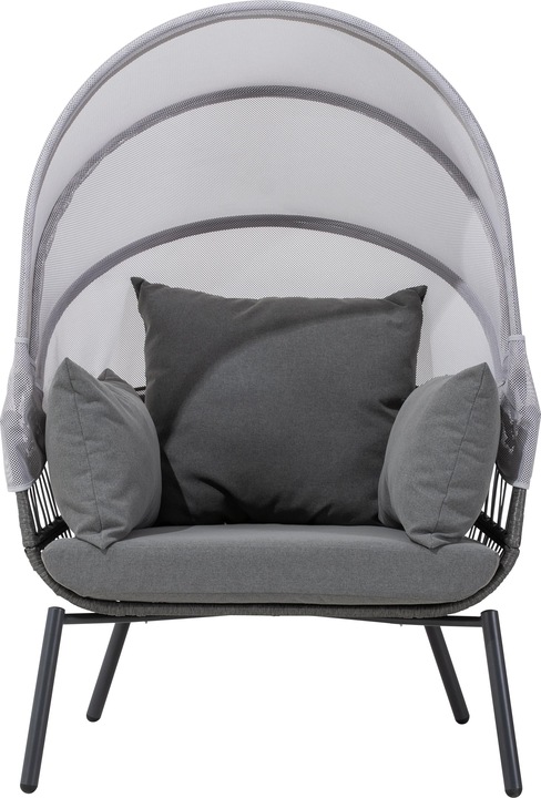 Actual product image Leco Sessel mit Fusshocker CLARA (102 cm)