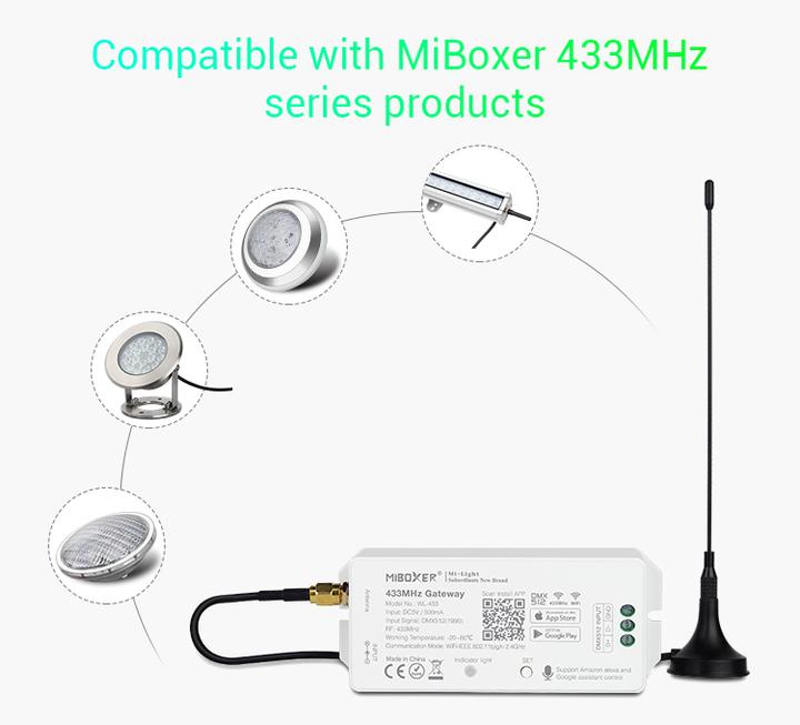 Actual product image Milight 433Mhz Gateway