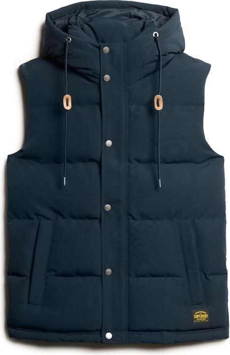 Actual product image Superdry hooded sleeveless jacket everest (M)