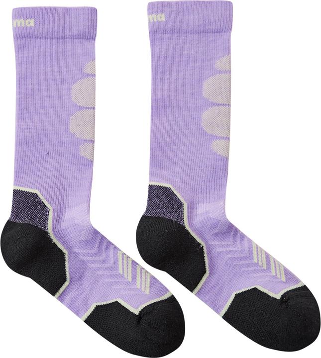 Actual product image Reima Kinder Ski Socken Atleetti Lilac amethyst (38 - 41)