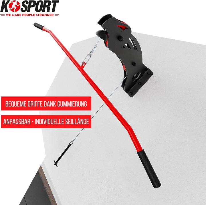 Image du produit K-Sport Kabelzugstation zur Wandmontage