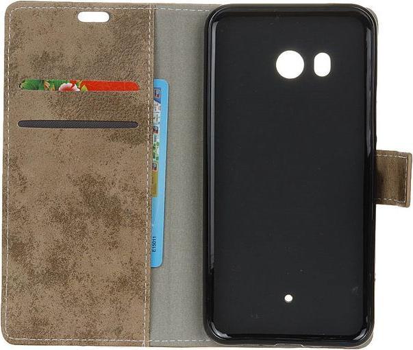 Produktbild Retro Leder Bookcover (HTC U11)