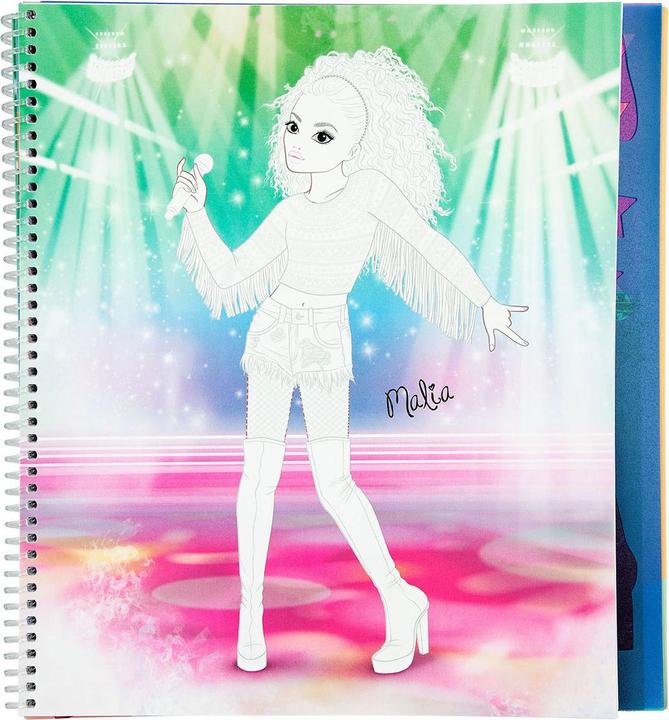 Actual product image Depesche Colouring book TOPModel POPSTAR