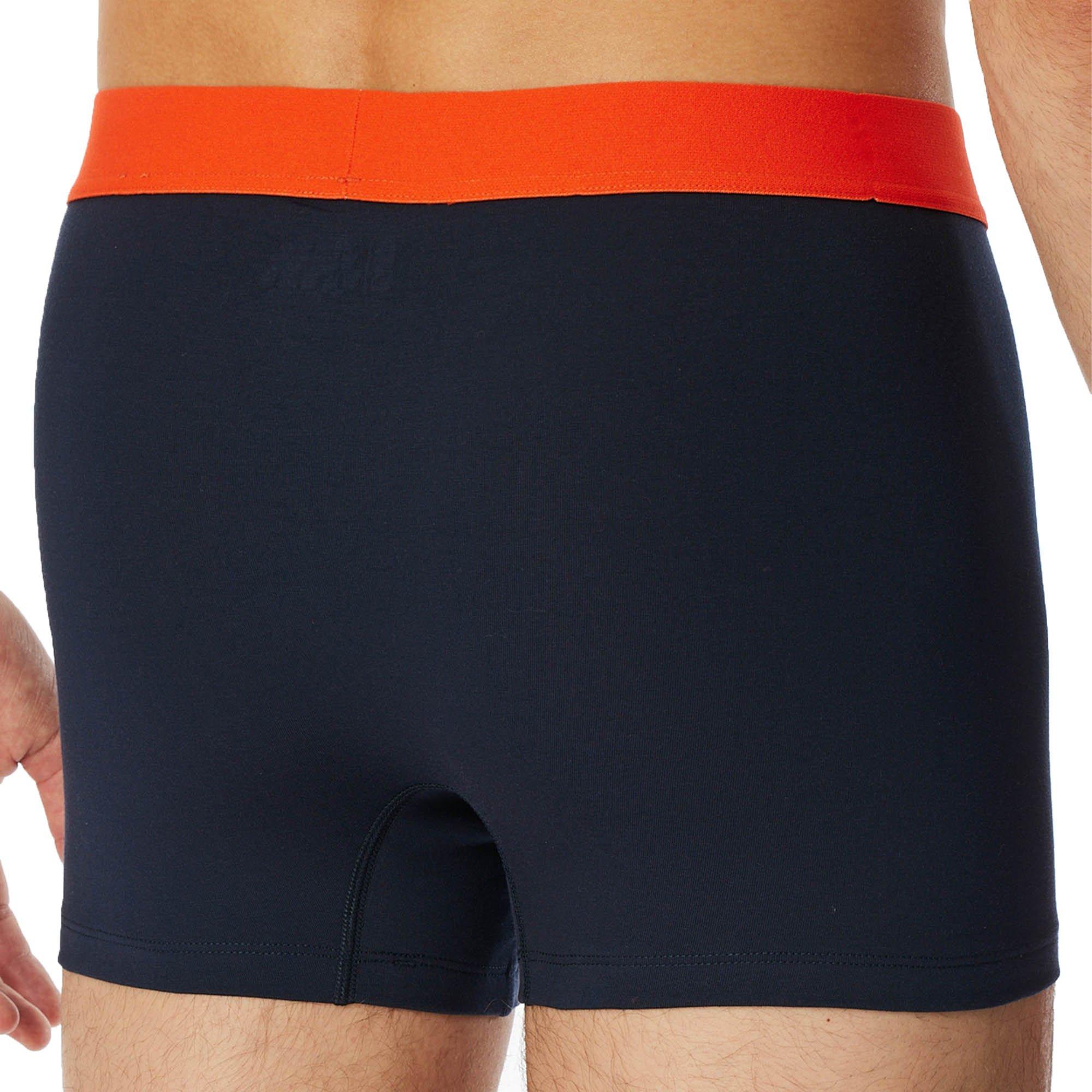 Thumbnail - Schiesser, Herren, Unterhosen, Trunk 95/5 Organic Cotton, Blau, (L, 3er Pack)