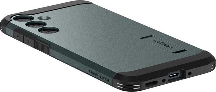 Actual product image Spigen Tough Armor Sam A35 5G zielony/abyss green ACS07518 (Samsung Galaxy A35)