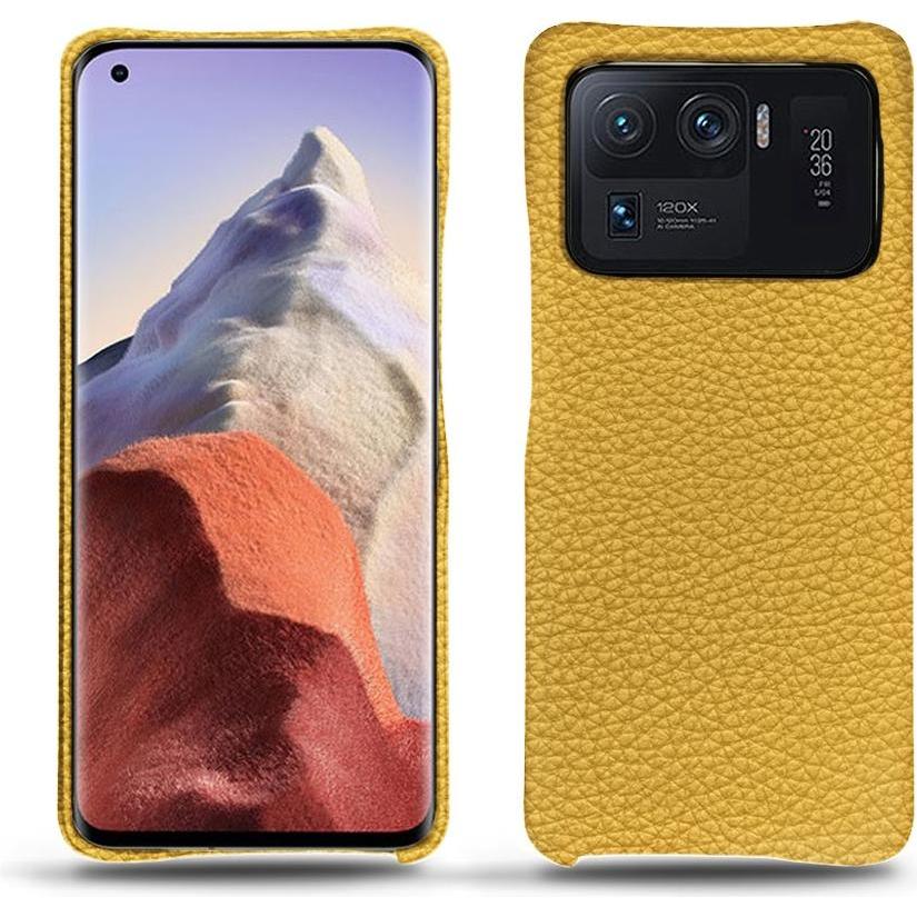 Noreve Lederschutzhülle (Xiaomi Mi 11 Ultra), Smartphone Hülle, Orange