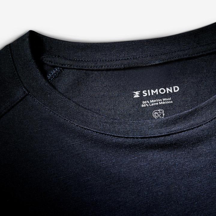 Actual product image Forclaz Langarmshirt Herren - Merino Resist dunkelblau (XXL)