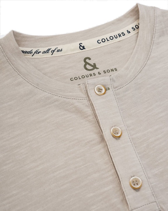 Actual product image Colours & Sons Henley - Slub (XXL)