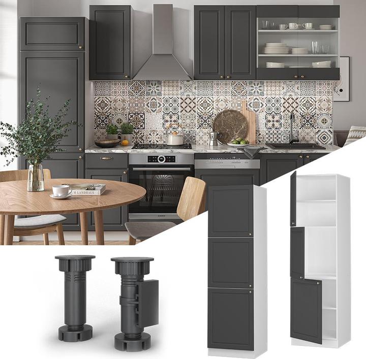 Produktbild Vicco Herdumbauschrank Fame-Line (60 x 58 x 206.80 cm)