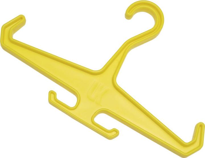 Actual product image UK BC Hanger coat hanger, yellow (1x)