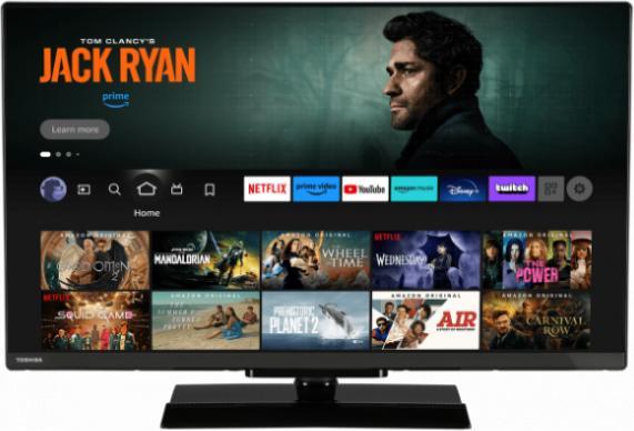 Produktbild Toshiba Fernseher 32 Zoll Smart TV VIDAA Full HD Fernseher HDR Smart TV mit Triple-Tuner, LED TV (32", LED, Full HD)