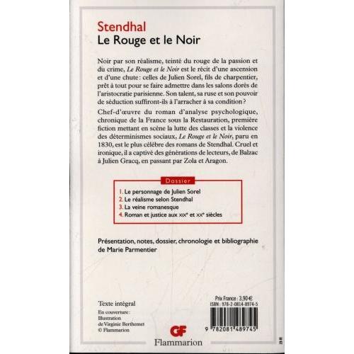 Thumbnail - Le rouge et le noir, Schulbücher von Stendhal