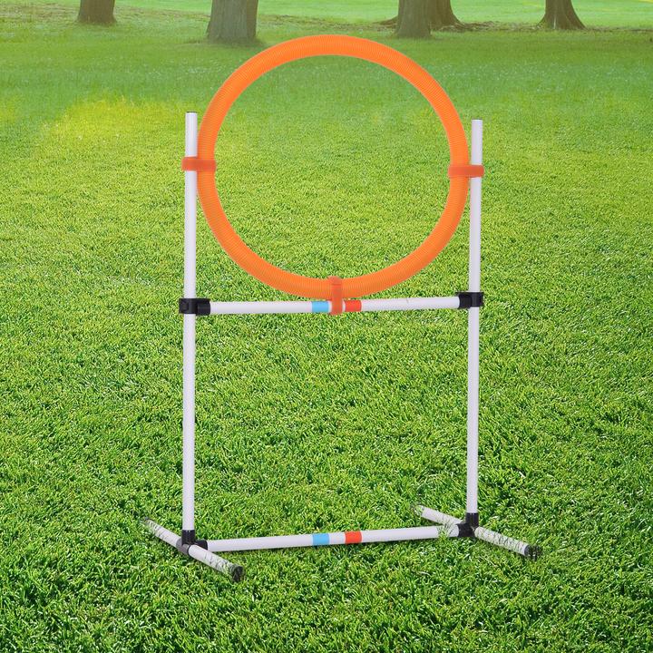 Actual product image PawHut Dog Training Set with Jumping Ring (Agility)