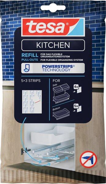 Actual product image tesa KITCHEN Powerstrips refill pack