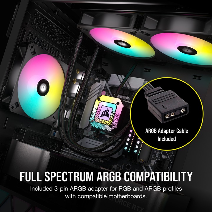 Actual product image Corsair AR120 (120 mm, 3 x)