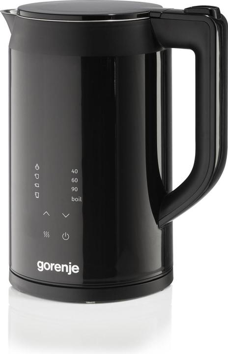 Gorenje Bollitore K17DWDII, elettrico, capacità 1,7 L, potenza 2200 W, nero (1.70 l)