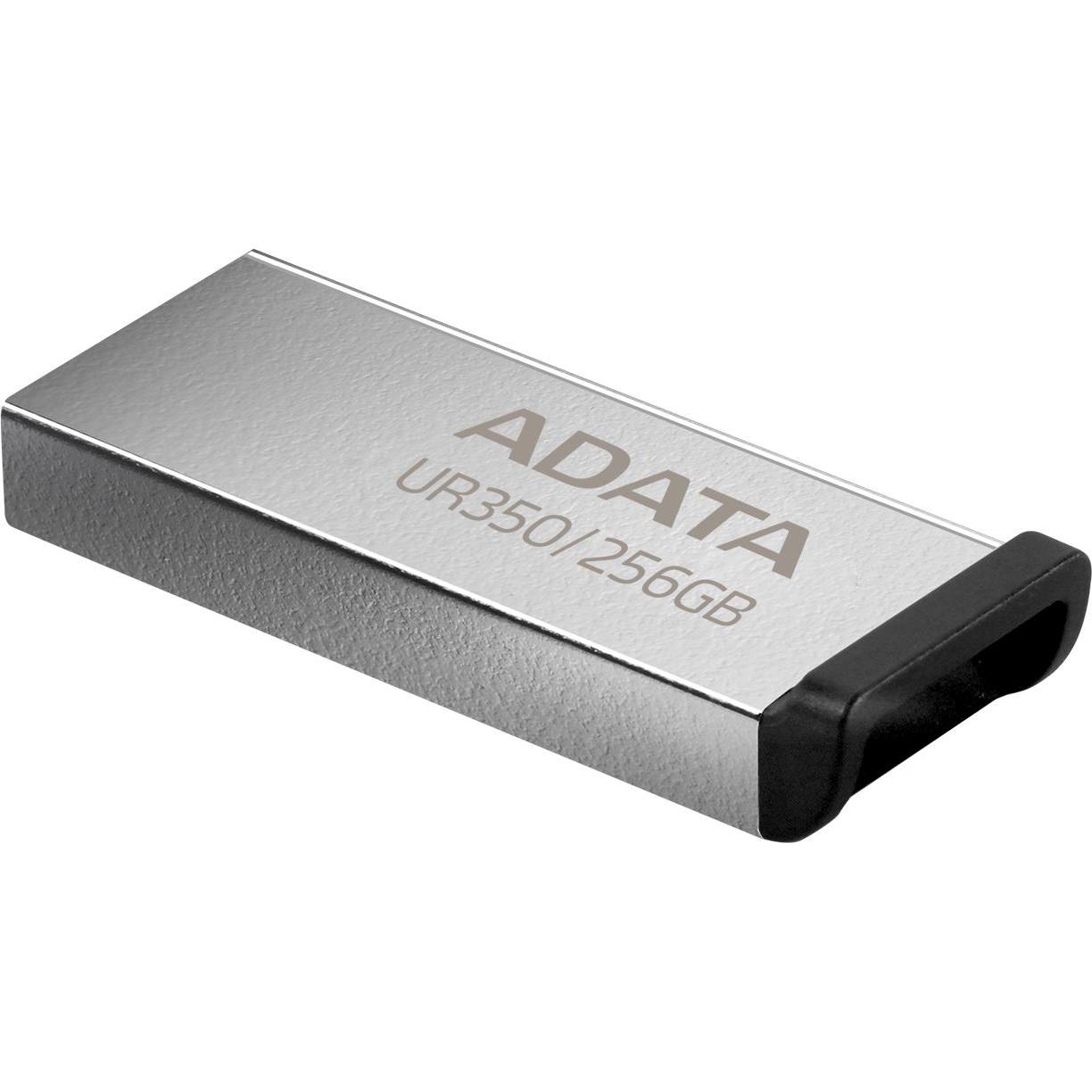 Thumbnail - Adata MEMORY DRIVE FLASH USB3.2 256G/UR350-256G-RSR/BK (256 GB, USB-A), USB Stick, Schwarz