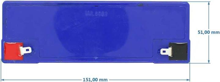 Produktbild Ultracell UL12-6 6V 12Ah Bleiakku AGM Blei Gel Akku (12 Ah)