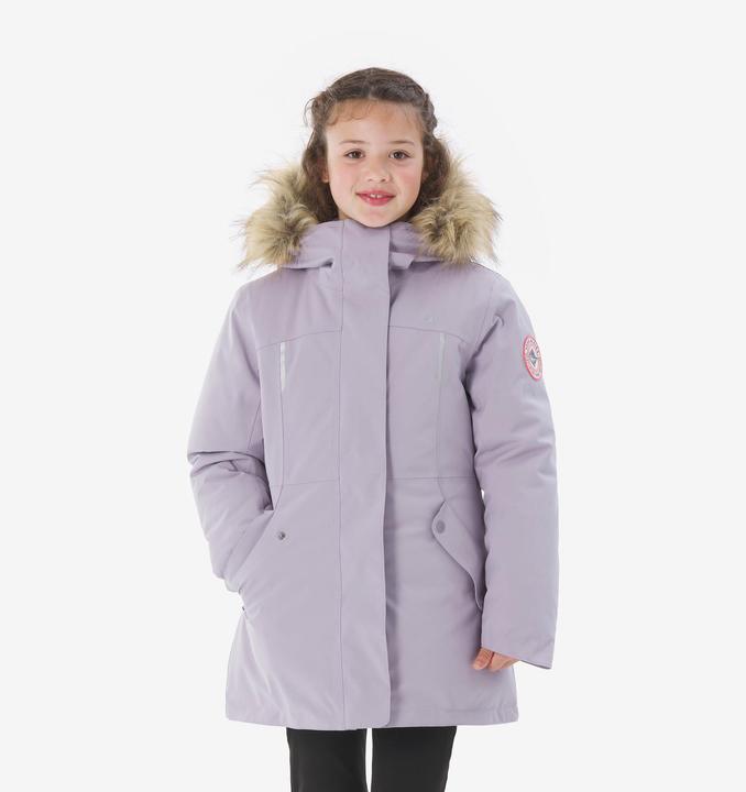 Immagine prodotto Quechua Parka Kinder Mädchen Gr. 122–170 warm wasserdicht Wandern - NH900 violett (134)