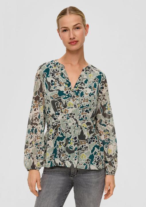 Actual product image s.Oliver Bluse Bluse mit All-over-Print (40)