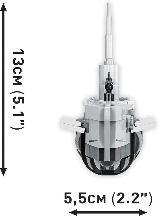 Actual product image Cobi Uss Tang (SS-306)