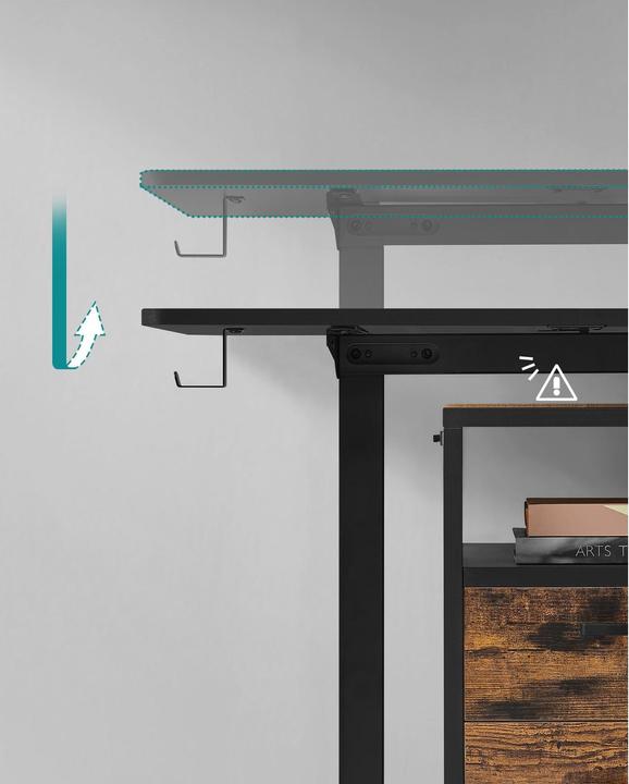 Produktbild Songmics Stehtisch (120 x 60 x 72 cm)