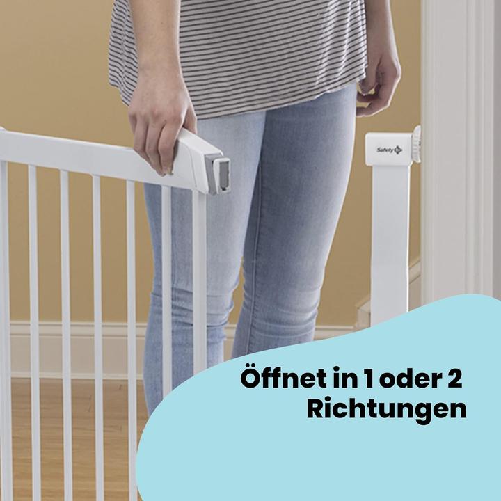 Actual product image Safety 1st Stair Guard, 73-80cm, White (73 - 80 cm)