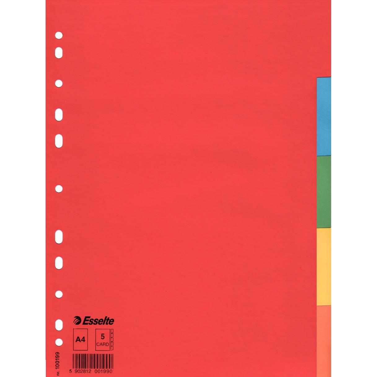 Thumbnail - Esselte, Ordner Zubehör, Kartonregister Blanko