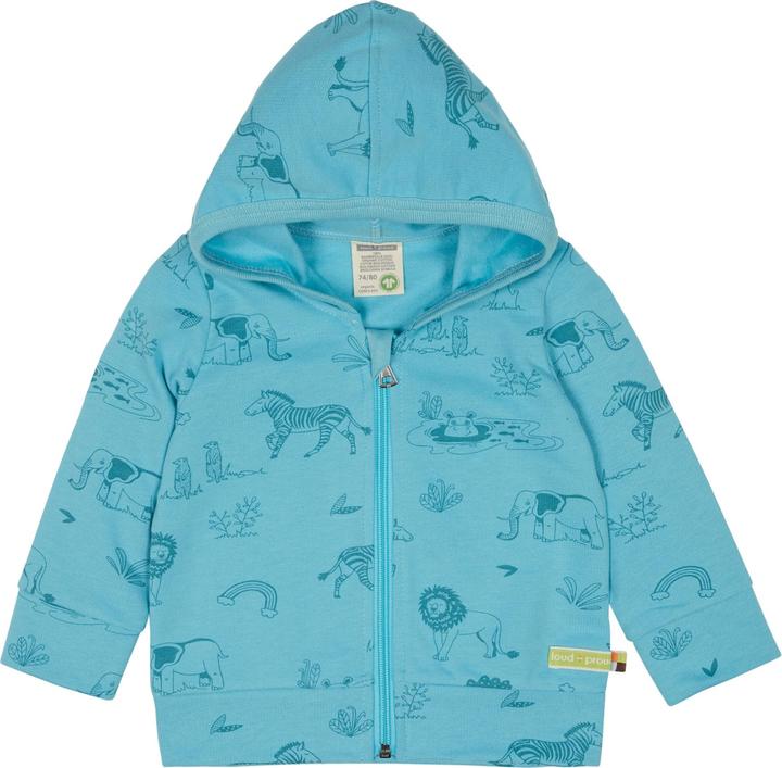 Actual product image loud + proud Hooded jacket with print (80)