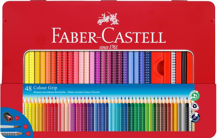 Faber-Castell impugnatura a colori (Multicolore, 48 x)