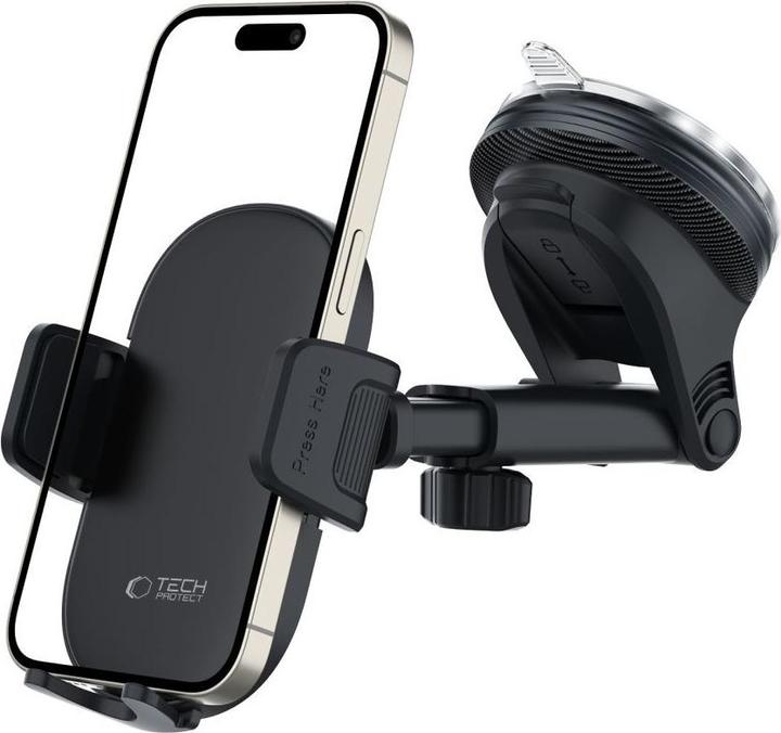 Actual product image Tech-Protect V7 car phone holder for cockpit / air vent - black